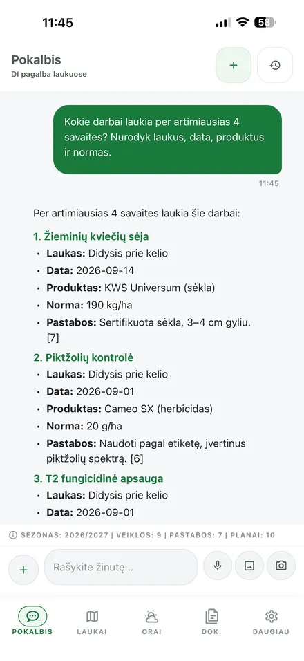 DI asistentas išvardija artimiausių savaičių darbus